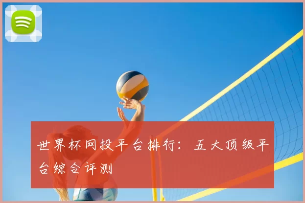 世界杯网投平台排行:五大顶级平台综合评测